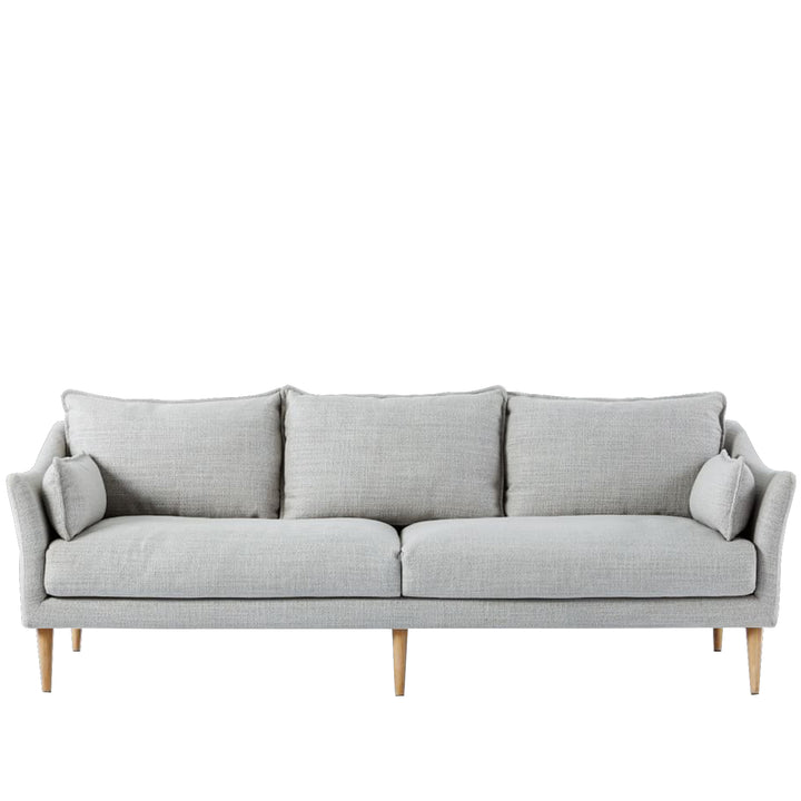 Modern Fabric 3 Seater Sofa CAMMY White Background