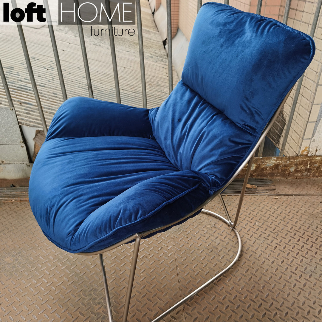 Scandinavian Fabric 1 Seater Sofa PLUTO Life Style