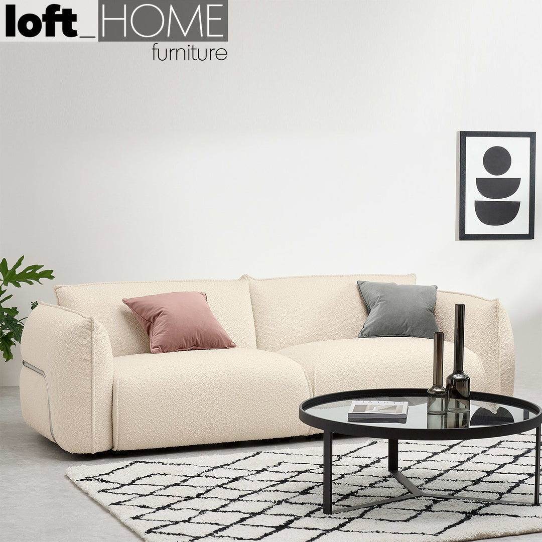 Modern Boucle 3 Seater Sofa DION Primary Product
