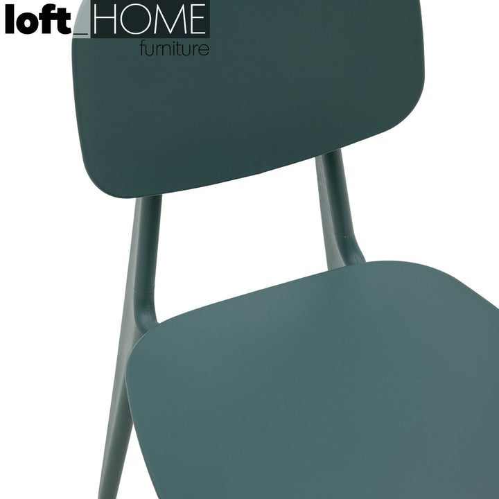 Scandinavian Plastic Dining Chair OLGA Detail 17